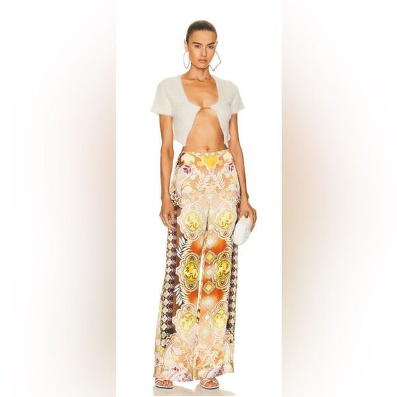 Alexis Geneva Pants size XL Color: Paisley Blossom P1 - Picture 1 of 13